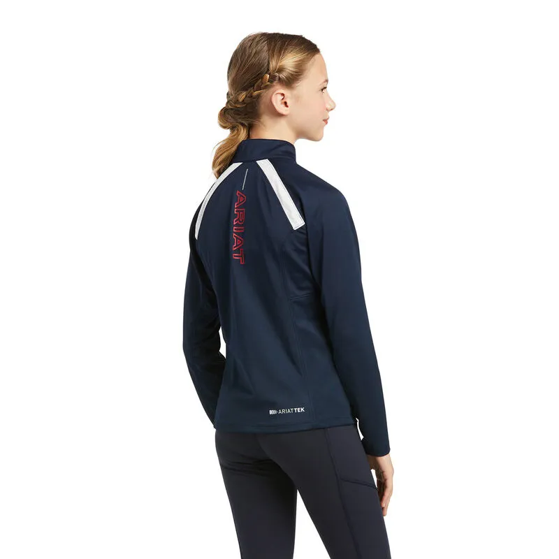 Ariat Youth Sunstopper 2.0 quarter zip Baselayer TEAM-3